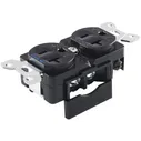 Розетка силовая 2К+З Furutech GTX-D NCF(R), Черный