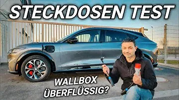 E Auto Laden an der Steckdose. Ist eine Wallbox überflüssig? Test.