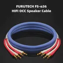 Флагманский Акустический кабель Furutech Alpha-OCC, высококачественный аудиоусилитель, акустический кабель с оригинальным банановым штекером (art.: 3920c1bbba763)