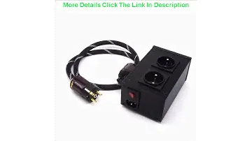 Review AC8.8 2500W 10A European filter power outlet Advanced Audio Power Purifier Filter AC Power S