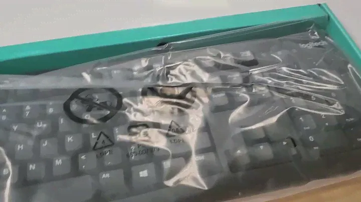 Dependable Logitec WIRED keyboard. Just Works!