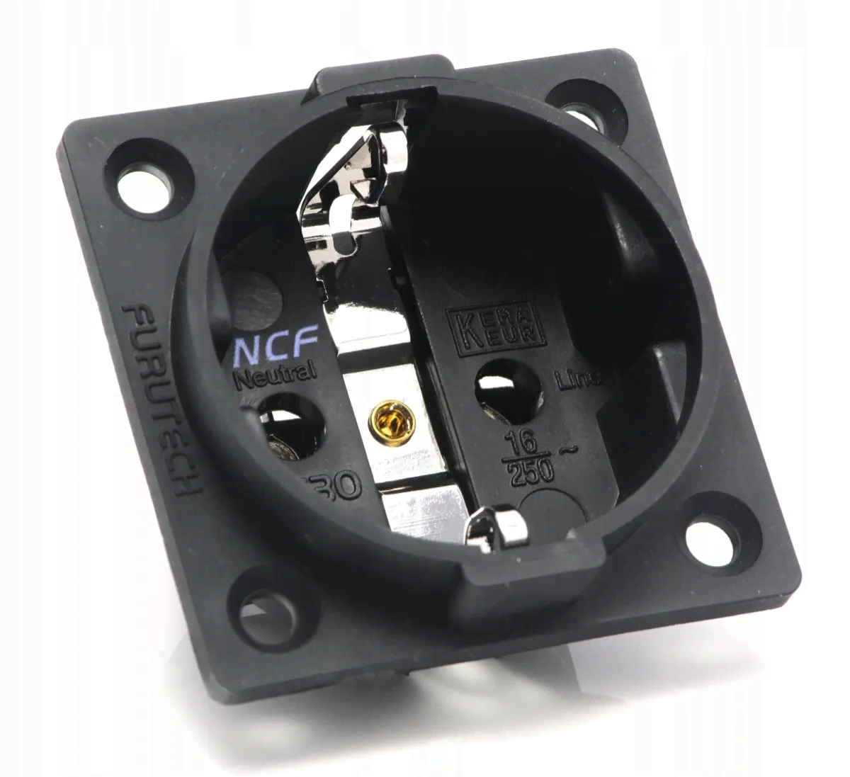 Furutech FI-E30 NCF R разъем питания SCHUKO