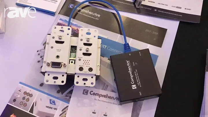E4 AV Tour: Comprehensive Shows HDBaseT Wall Plate Extender TX/RX Kit