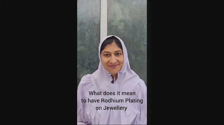 What is Rhodium Plating on Jewellery?