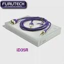 FURUTECH ADL ID-35R RCA Кабель 3,5 мм-2RCA Аудиокабель Разъем типа "Папа-папа" для Усилителя Сабвуфера Домашнего кинотеатра DVD VCD hifi