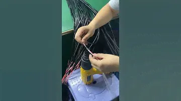 The secret to heat shrink tubing sizing #cable #automotive #heat #tube  #customized #car #wire