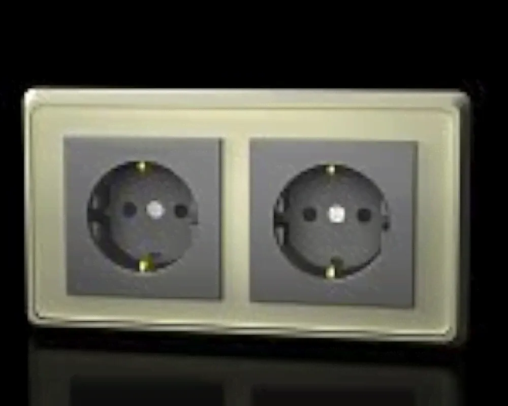 Сетевые кабели питания Furutech Doppel-Wandsteckdose | Ausführung: FP-SWS-D (G) / Kontakte: vergoldet/Abdeckung: Kunststoff