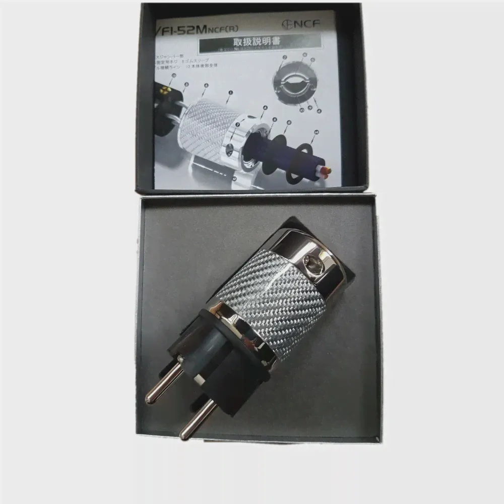 🛍 Hi-Fi вилкой Furutech FI-E50 нфс (R) FI-50 (R) Мощность адаптер разъем Родий высокого класса коробка 15A 125V-3