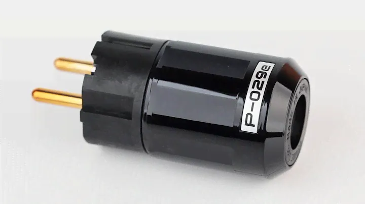 Коннектор EU Schuko Oyaide P-029e