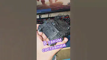 вместе с Армией #warhammer40k мне достался этот троллейбус, прошлый владелец давно на него положил