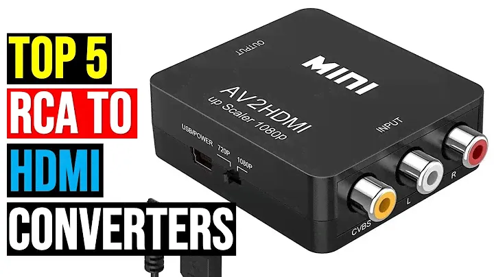 Top: 5 Best RCA to HDMI Converters in 2024 || The RCA to HDMI Converters - Reviews