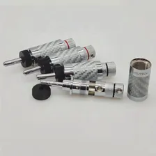FURUTECH CF 202(R) Серебряный громкоговоритель из углеродного волокна с родиевым покрытием, вилка типа банан, оригинальная коробка, аудиофил (art.: 3a372d47f09)