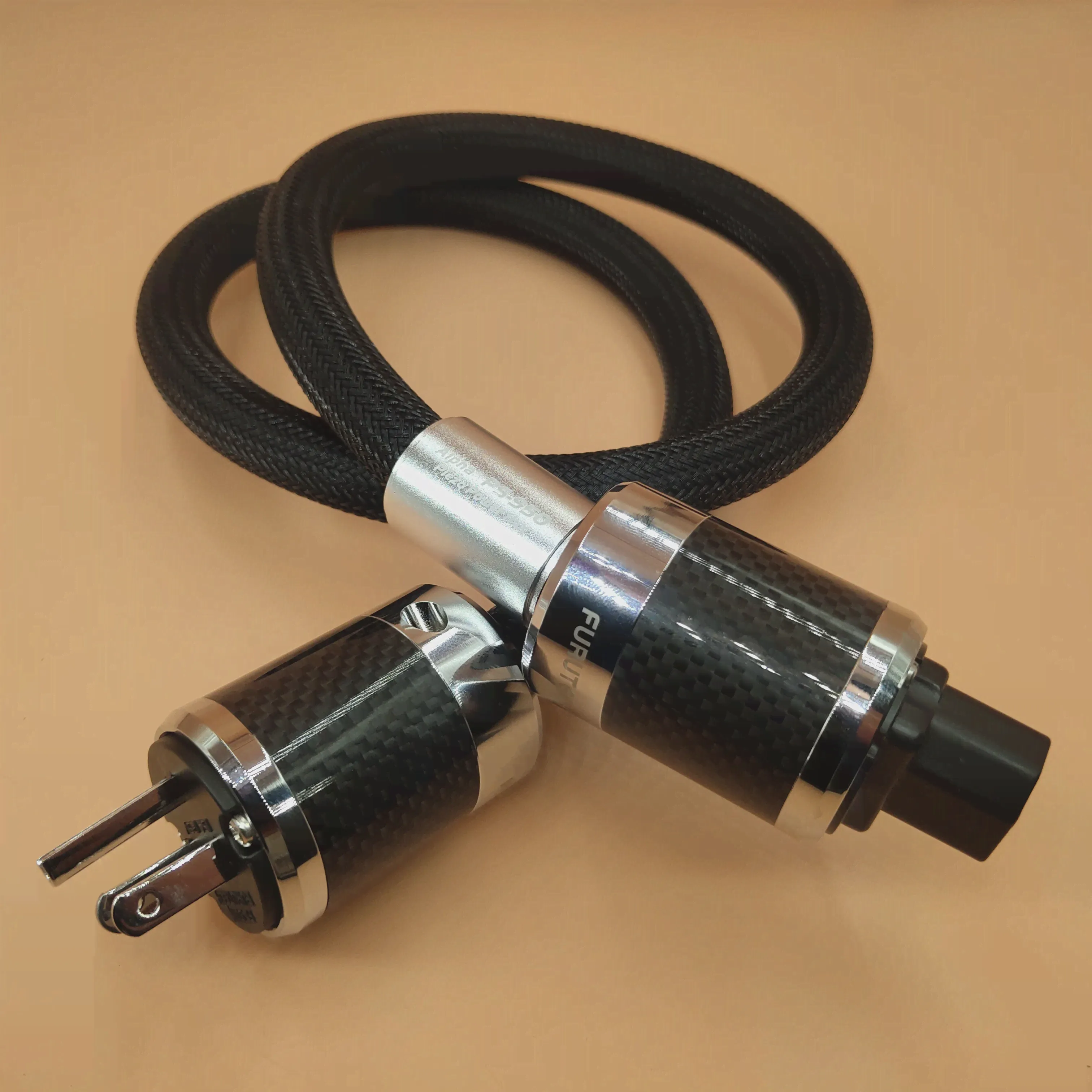 Hi-End FURUTECH Alpha PS-950-18 Alpha-OCC проводник из углеродного волокна, флагманский Hi-Fi обновленный шнур питания, кабель питания переменного тока, сделано... (art.: 3920bc951ad21)-4