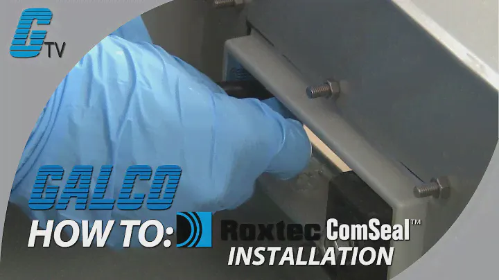 How to install the Roxtec ComSeal multiple conductor cord grips