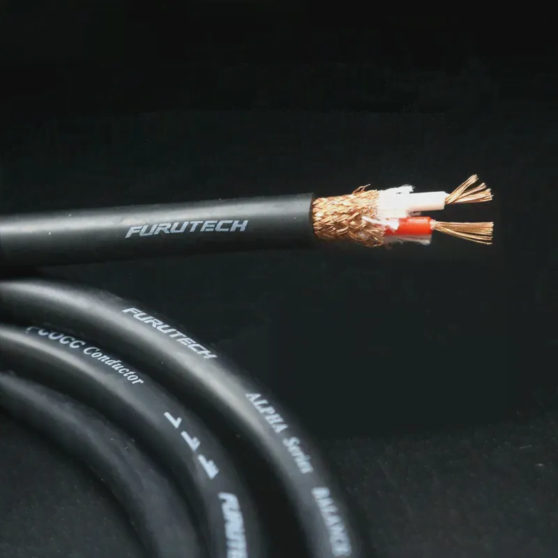 🛍 Аудио усилитель Furutech -P2.1 OCC fever, RCA аудио кабель, трубчатый усилитель XLR, сбалансированный сигнальный кабель-0