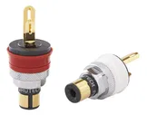 Furutech Аудиокабель RCA/RCA, серебристый, черный