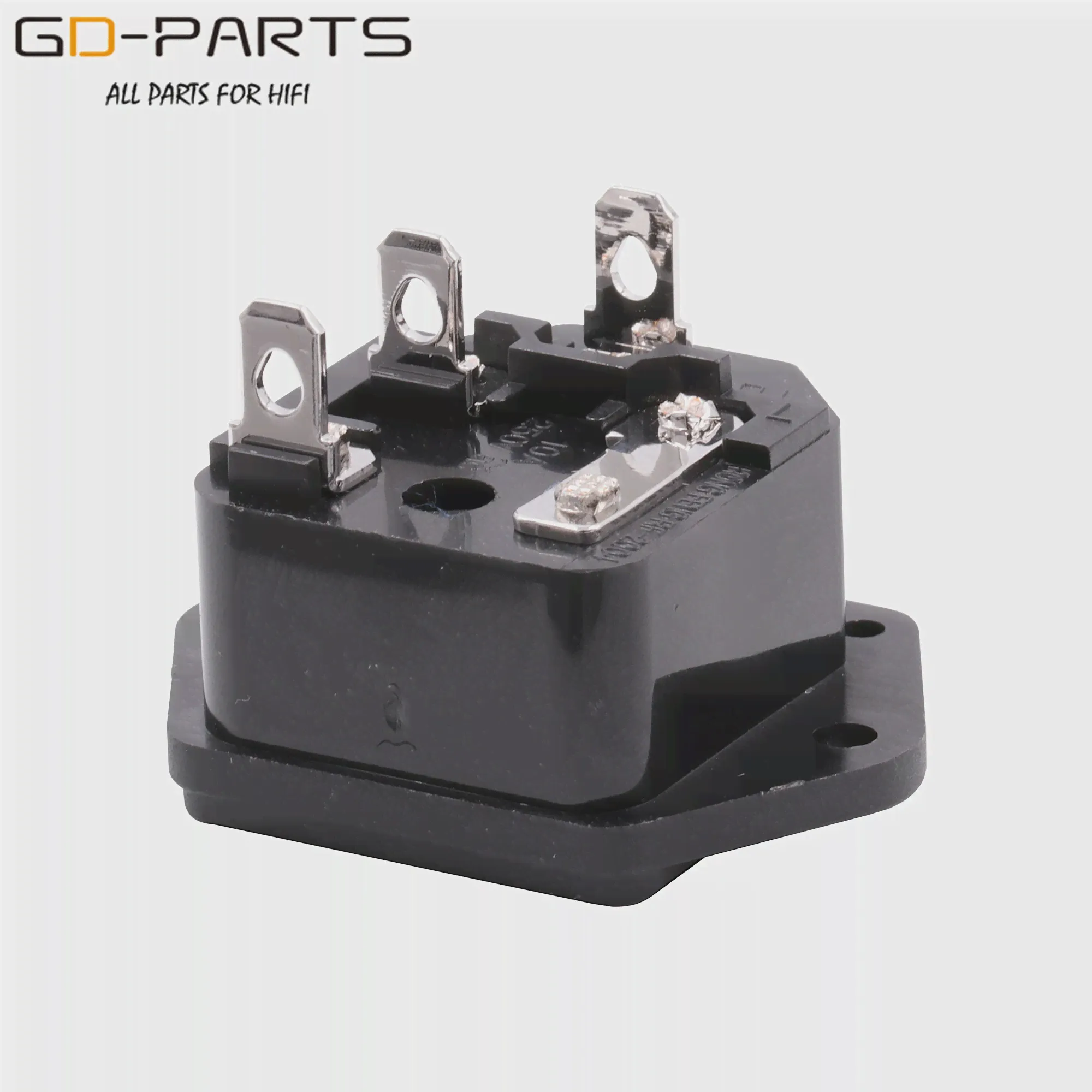 🛍 Новинка, оригинальная розетка FURUTECH FI-03, розетка переменного тока IEC320-1 C14, с держателем предохранителя, покрытие золотом и родием 10 А, 250 В, 1 шт.-3
