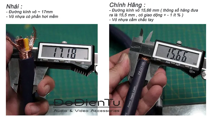 Phân biệt dây nguồn Furutech FP 3TS762 Chính Hãng và Nhái trên thị trường| ĐồĐiệnTử.com.vn