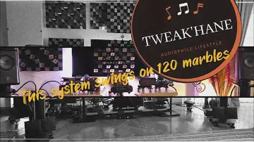 This system swings on 120 marbles !