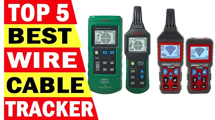 Top 5 Best Wire Cable Tracker In 2024 | Best Underground Cable Testers