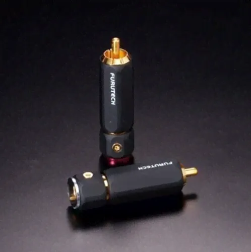 GENUINE 4pcs FURUTECH Japan FP-110 (G) RCA Connector plug Gold Plated